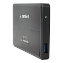 Gembird HDD housing EE2-U3S-2 HDD/SSD, black