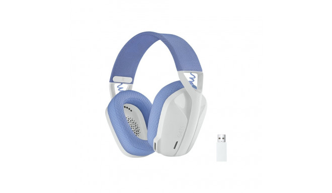 LOGITECH Lightspeed G435 Headset full size Bluetooth / 2.4 GHz radio frequency wireless white Discor