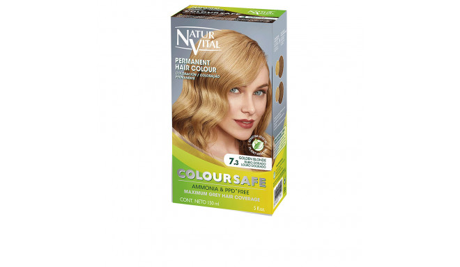 NATUR VITAL COLOURSAFE tinte permanente #7.3-rubio dorado