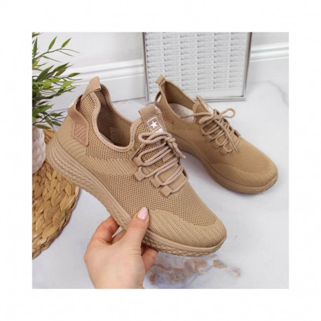 NEWS W EVE268A beige sports shoes (39)