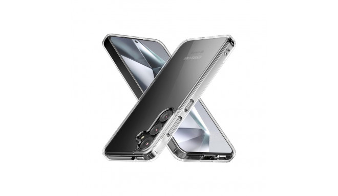 Crong Crystal Shield Cover - Etui Samsung Galaxy S24+ (przezroczysty)