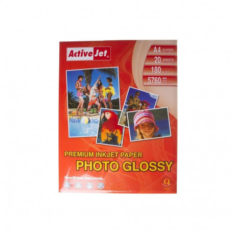 foto paber A4 läikiv 180g 20 lehte AP4-180G20