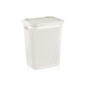 Ucsan laundry basket Knit 50L M-079, white