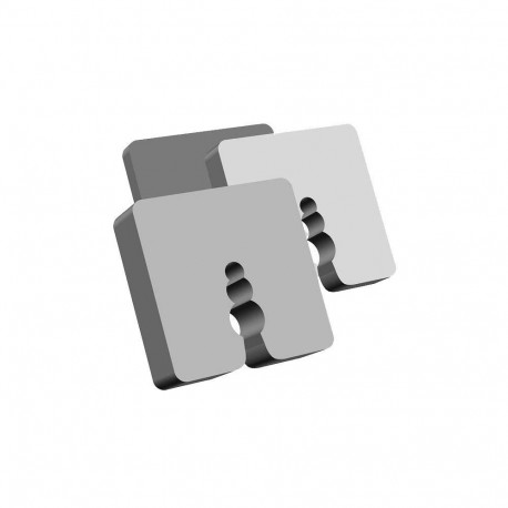 ELEMENT L PLINTH PROF 2MM 50PCS(16)