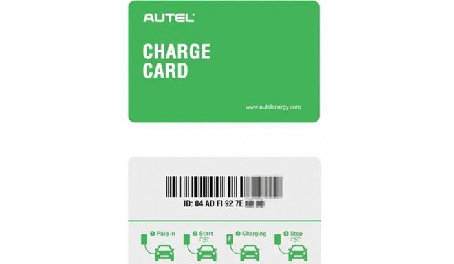 Autel elektriauto laadija RFID kaart