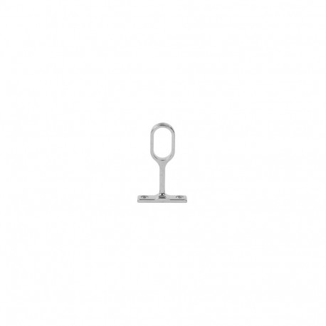 ovaalne toru riputi D25. kruvidega kroom