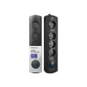 Surge Protector 4 sockets, 2,5m