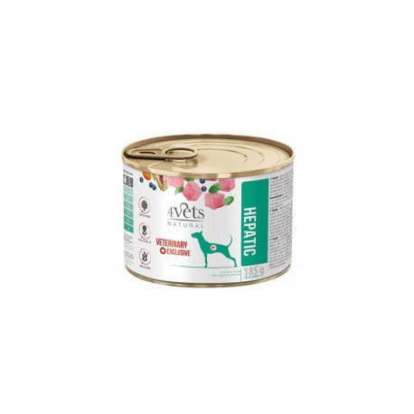 4VETS Natural Hepatic Dog märg koeratoit 185 g