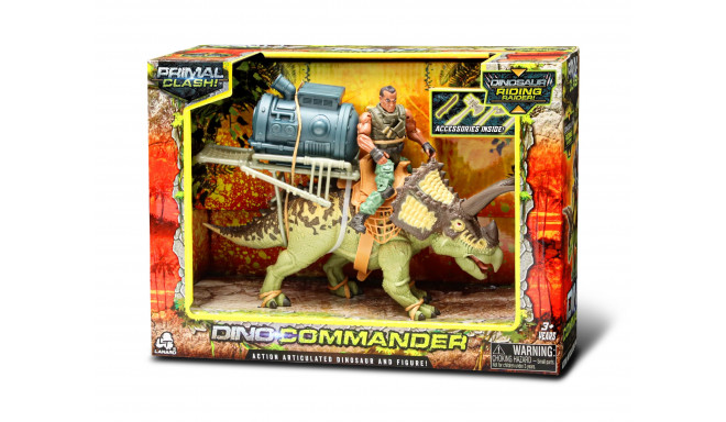 Primal Clash mänguasi dino komandör