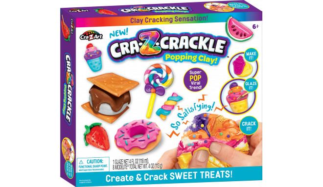 CRA-Z-ART Cra-Z-Crackle DIY set Create & crack sweet treats large box