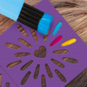 BARBIE Hair Designer set Rainbow Tie-Dye