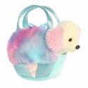 AURORA Fancy Pals Plush Dog in a cotton candy