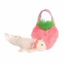 AURORA Fancy Pals Plush Axolotl in a strawber