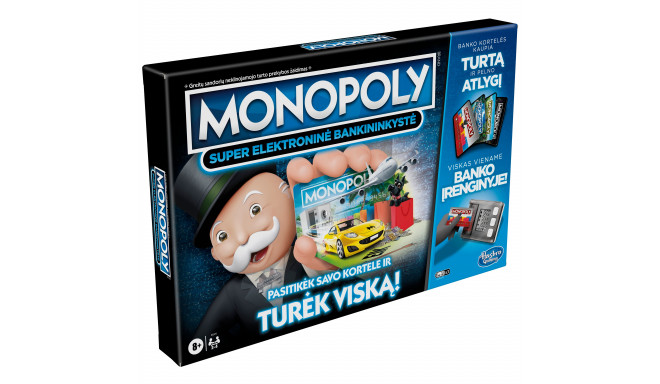 Board game MONOPOLY: SUPER ELECTRONIC BANKING