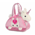 AURORA Fancy Pals plush toy unicorn in a bag,