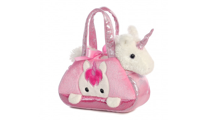 AURORA Fancy Pals plush toy unicorn in a bag, 20 cm