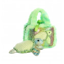 AURORA Fancy Pals plush toy turtle in a bag, 