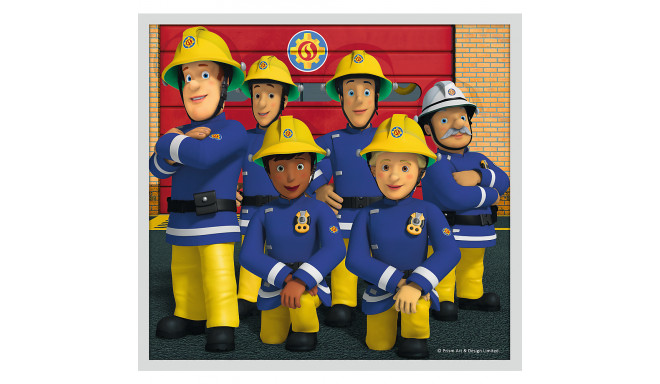 TREFL FIREMAN SAM Puzzle 10 in 1 set