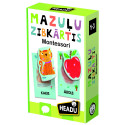 HEADU Montessori Baby Flashcards (In Latvian 