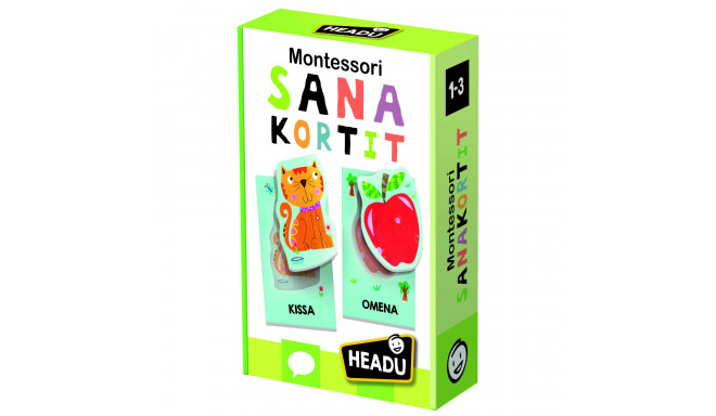 HEADU Montessori Baby Flashcards (In Finnish lang.)