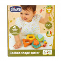 CHICCO educational toy Baobab shape sorter EC