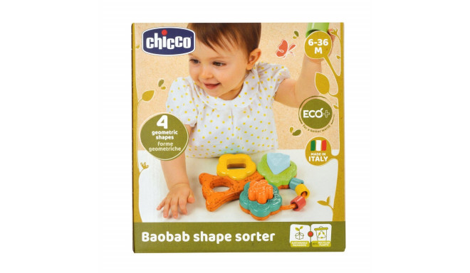 CHICCO educational toy Baobab shape sorter ECO
