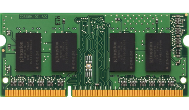 Kingston ValueRAM SODIMM DDR3L 4 GB 1600 MHz CL11 (KVR16LS11/4) sülearvuti mälu