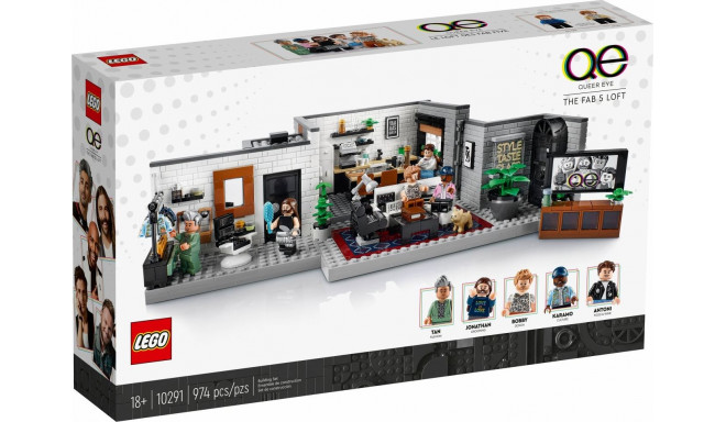 Constructor LEGO ICONS Queer Eye – The F