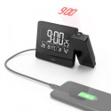 Hama projection alarm clock Plus Charge black