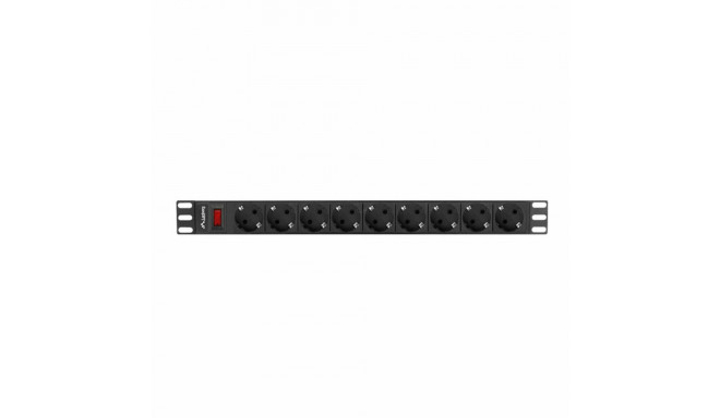 Power Socket 9 Sockets with Switch Lanberg PDU-09F-0300-BK (3 m)