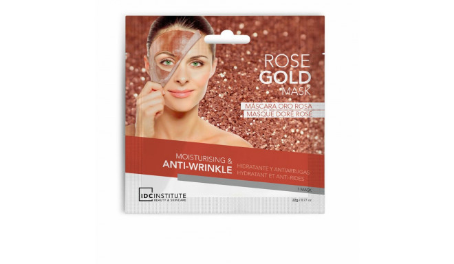 Anti-Wrinkle Mask IDC Institute Rose gold Moisturizing (22 g)