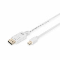 Mini DisplayPort to DisplayPort Cable Digitus AK-340102-020-W