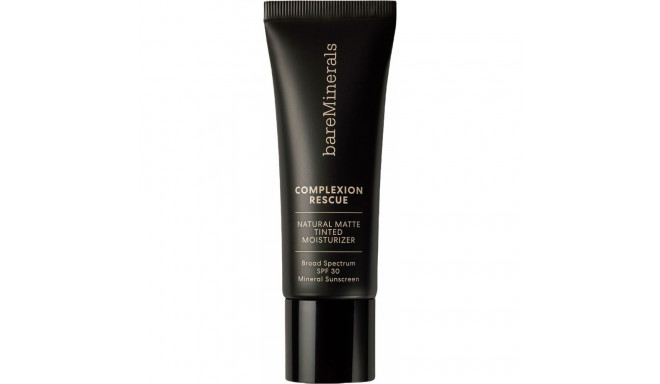 Hydrating Cream with Colour bareMinerals Complexion Rescue Suede Spf 30 35 ml