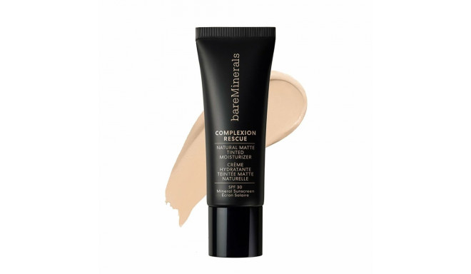 Hydrating Cream with Colour bareMinerals Complexion Rescue Birch Spf 30 35 ml