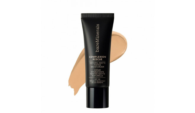 Mitrinošs Krēms ar Krāsu bareMinerals Complexion Rescue Natural Pecan Spf 30 35 ml