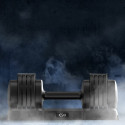 Dumbbells KSIX Q235 Black 11 Kg