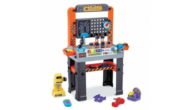 Tööriistakomplekt lastele Vtech Mon super établi interactif 62 Tükid, osad