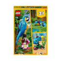 Playset Lego Creator 31136 Exotic parrot with frog and fish 3-in-1 253 Tükid, osad