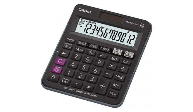 Calculator Casio Black Plastic