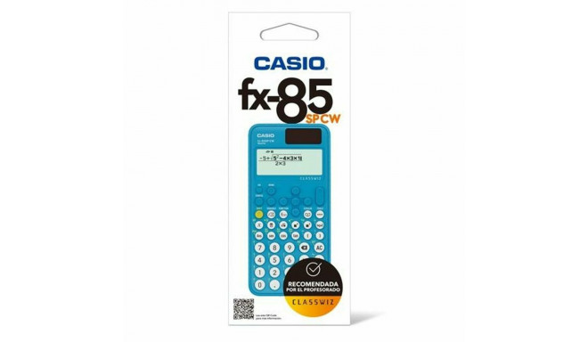 Calculator Casio Blue Plastic