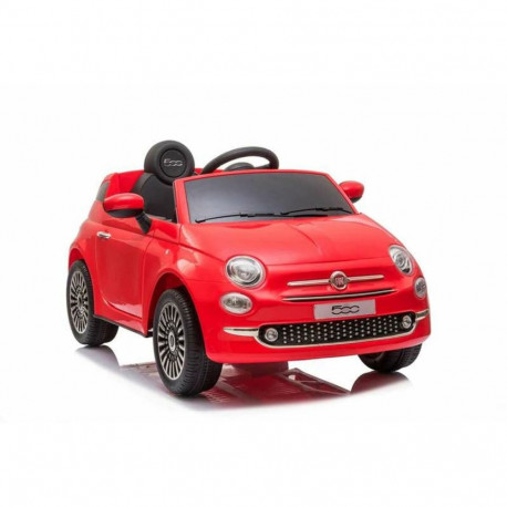 Детский электромобиль Injusa Fiat 500 Красный Радиоуправление