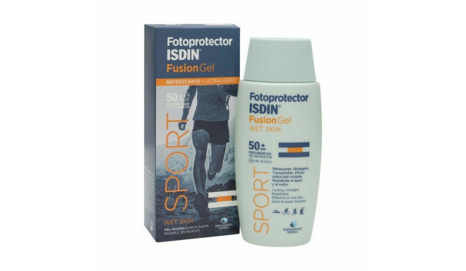 Sauļošanās krēma želeja Isdin Fotoprotector Fusion Gel Sport Viegls un ērti lietojams (100 ml)