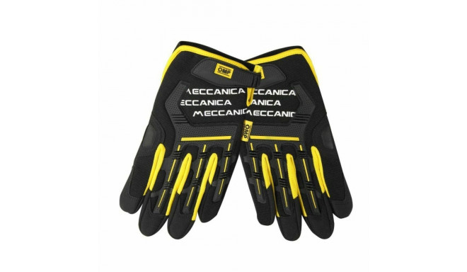 Mechanic's Gloves OMP MECH L Kollane/Must