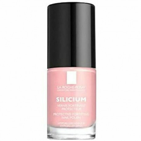 nail polish La Roche Posay Toleriane Silicium Nº 02 Rose 6 ml Sun Block Strengthening Treatment