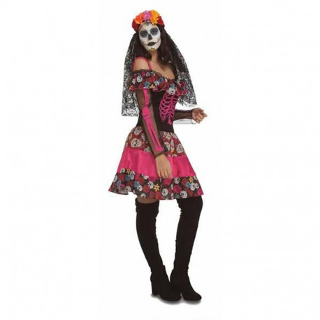 Costume for Adults Day of the Dead (1 Piece) - XL
