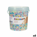 Materials for Handicrafts Balls Multicolour polystyrene (6 Units)