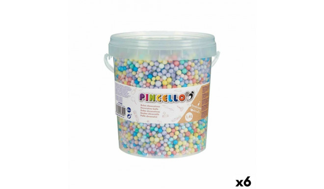 Materials for Handicrafts Pincello POLIESPAN-MULTI POLIESPAN-MULTI 13,5 x 14 x 14,5 cm Balls 6 Units