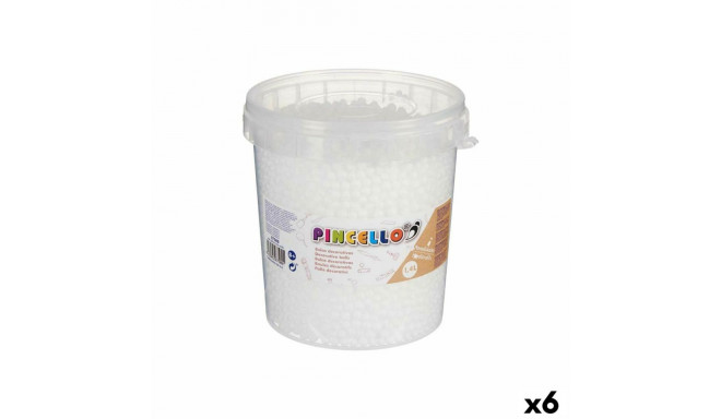 Materials for Handicrafts Pincello POLIESPAN-BL POLIESPAN-BL 13,5 x 14 x 14 cm Balls 6 Units