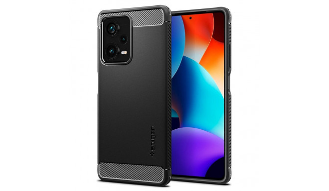 SPIGEN case RUGGED ARMOR case for XIAOMI Redmi Note 12 Pro Plus 5G matte black