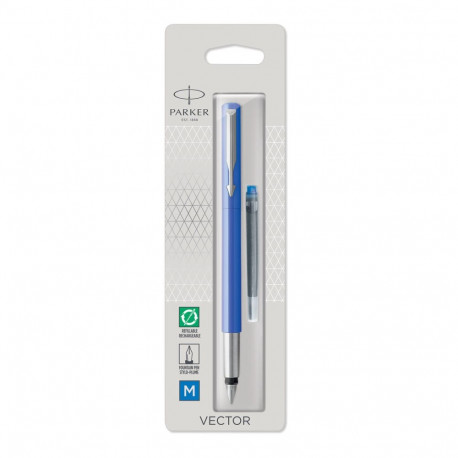 Plunksnakotis Parker Vector Standard Blue CT - S0881011